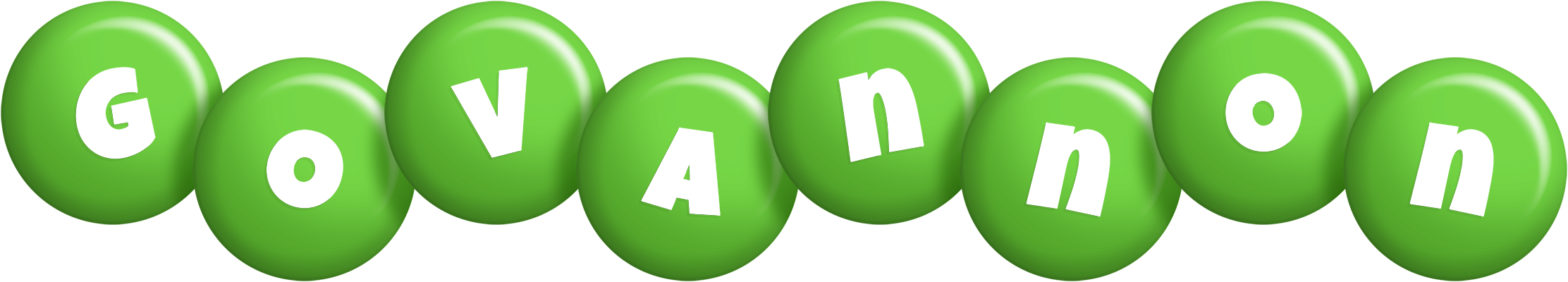Govannon candy-green logo