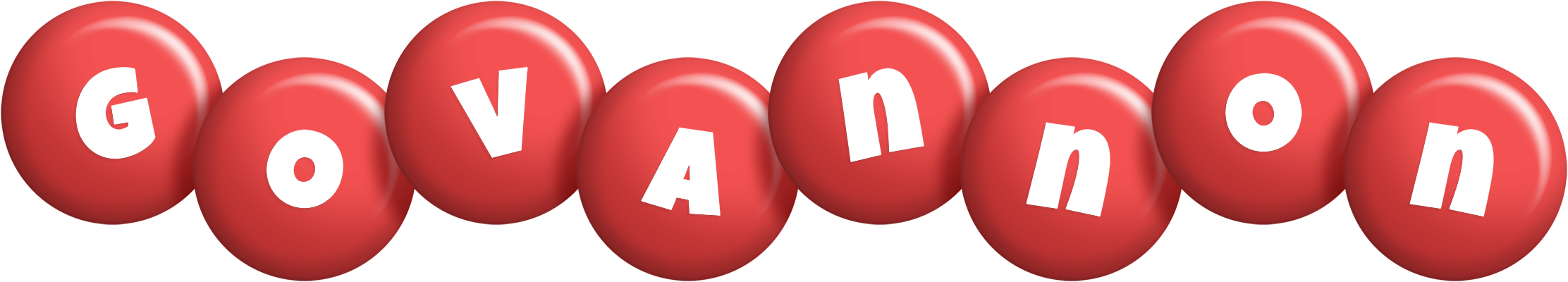 Govannon candy-red logo