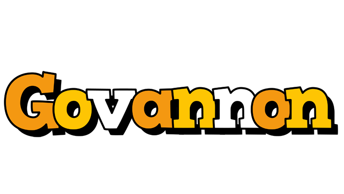 Govannon cartoon logo