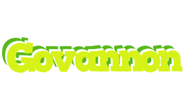 Govannon citrus logo