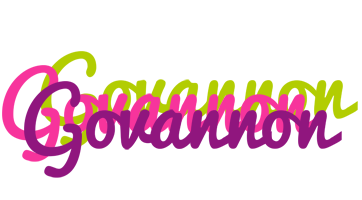 Govannon flowers logo