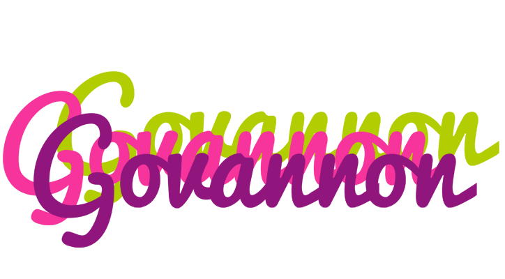 Govannon flowers logo