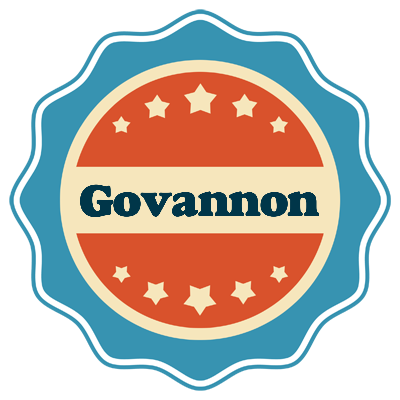 Govannon labels logo