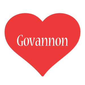 Govannon love logo
