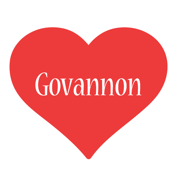 Govannon love logo