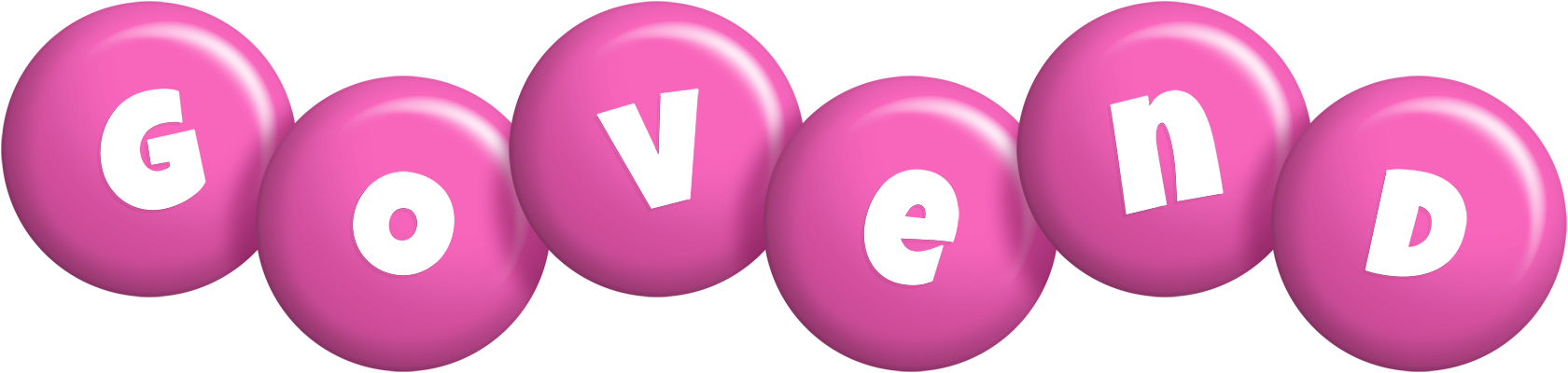Govend candy-pink logo