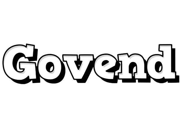 Govend snowing logo