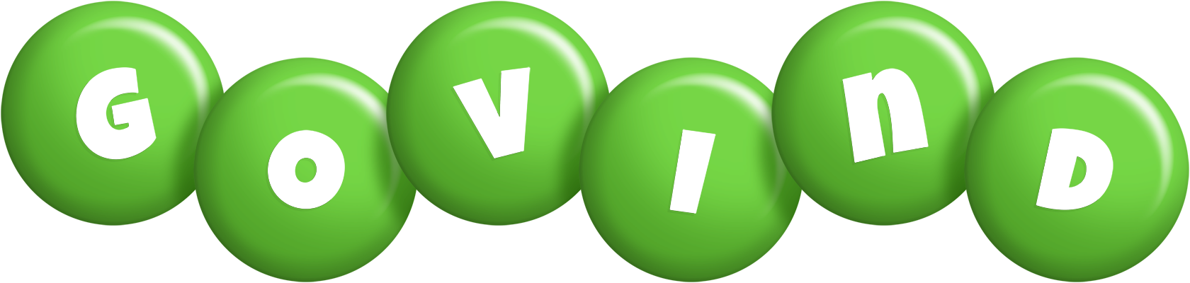 Govind candy-green logo