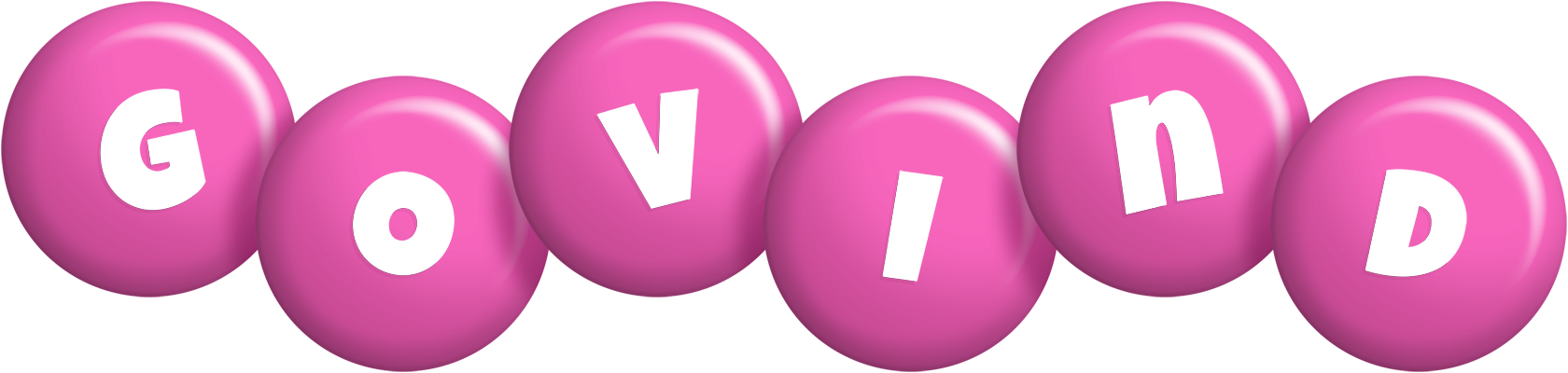 Govind candy-pink logo