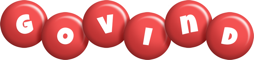 Govind candy-red logo