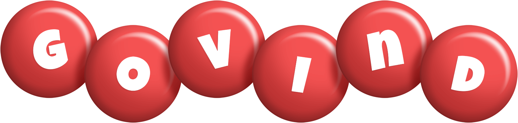 Govind candy-red logo