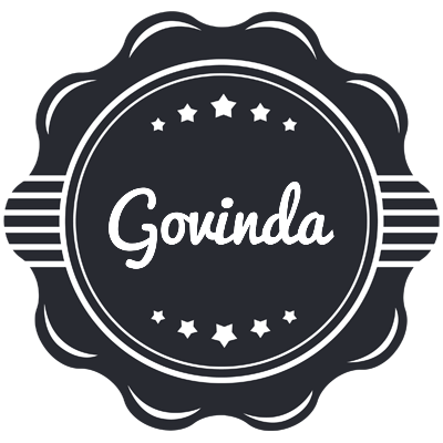 Govinda badge logo