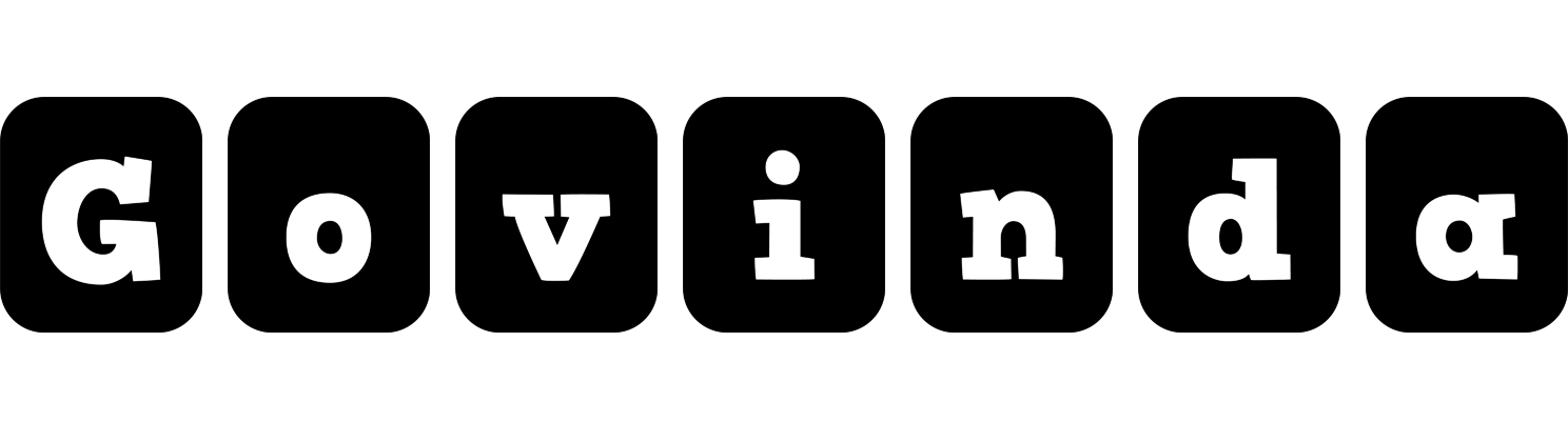 Govinda box logo