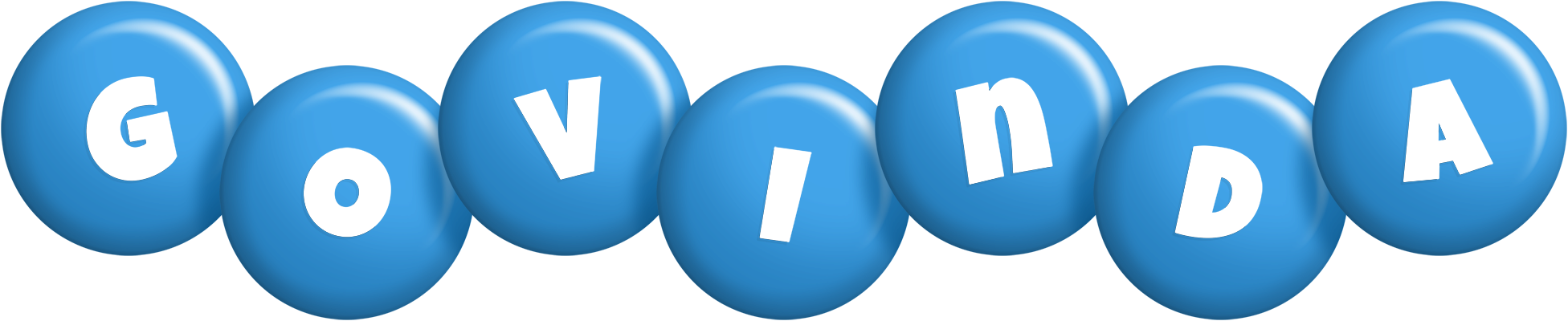 Govinda candy-blue logo