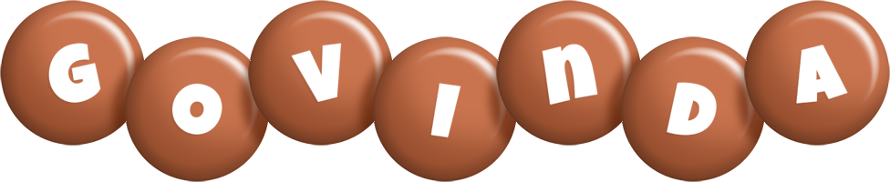 Govinda candy-brown logo