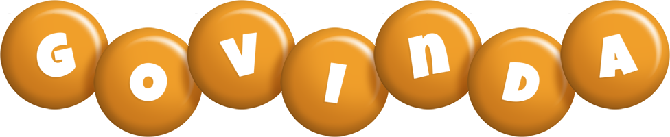 Govinda candy-orange logo
