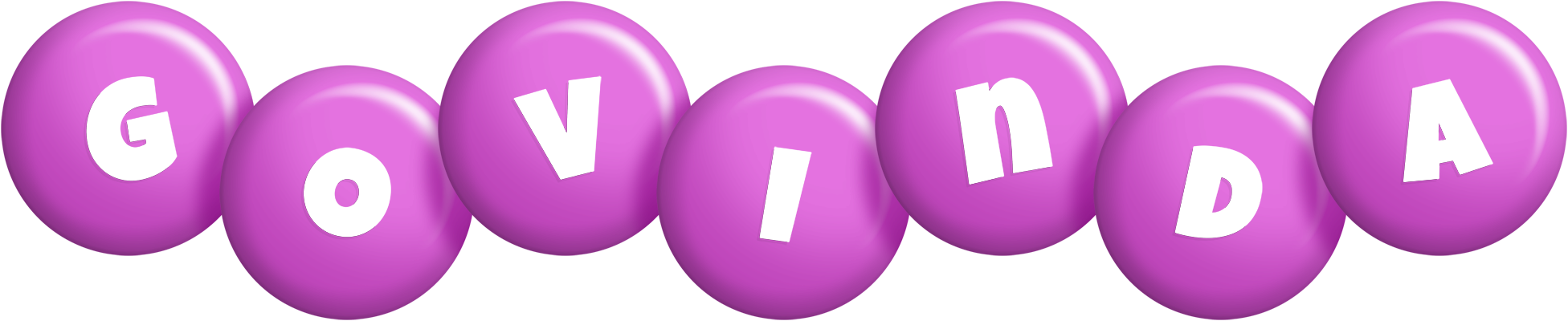 Govinda candy-purple logo