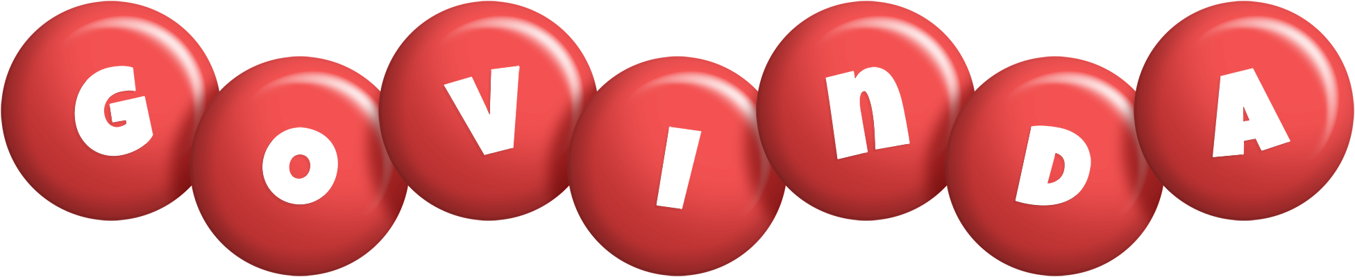 Govinda candy-red logo
