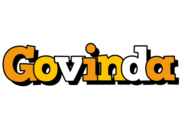 Govinda cartoon logo