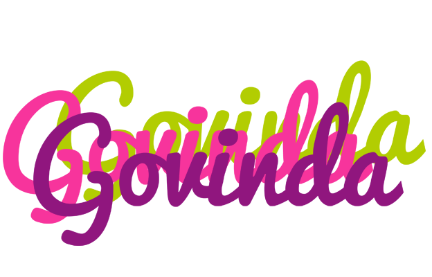 Govinda flowers logo