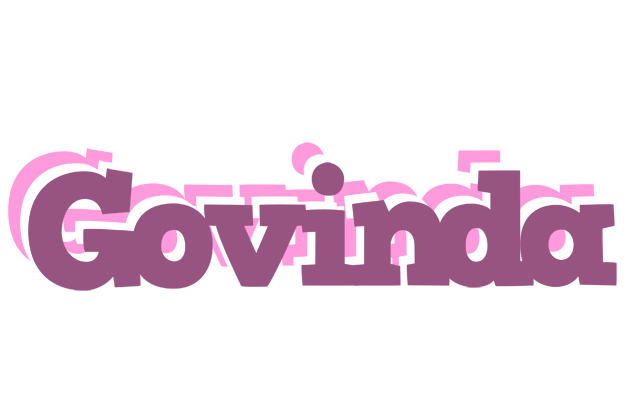 Govinda relaxing logo