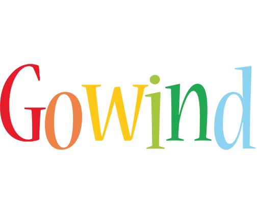 Gowind birthday logo
