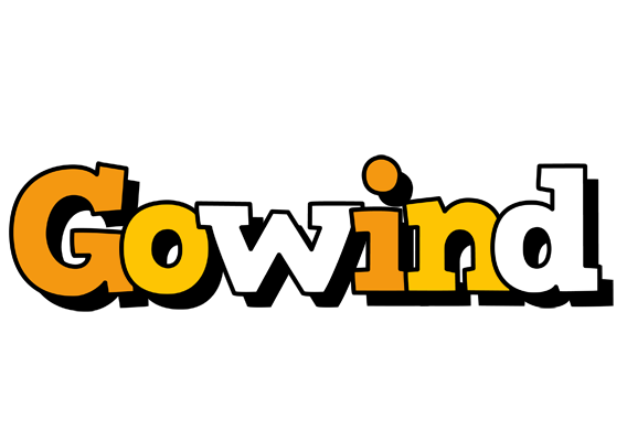 Gowind cartoon logo