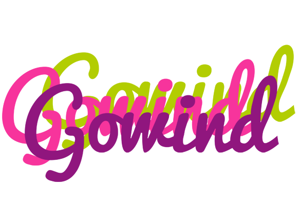 Gowind flowers logo