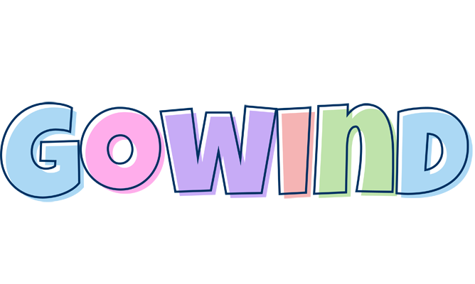 Gowind pastel logo