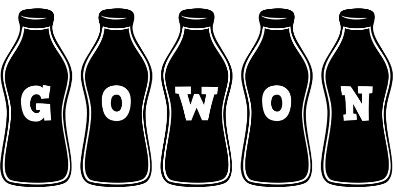 Gowon bottle logo