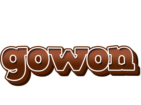 Gowon brownie logo