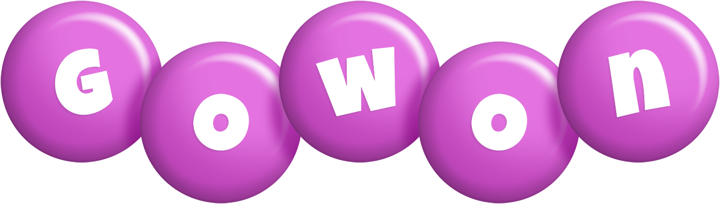 Gowon candy-purple logo