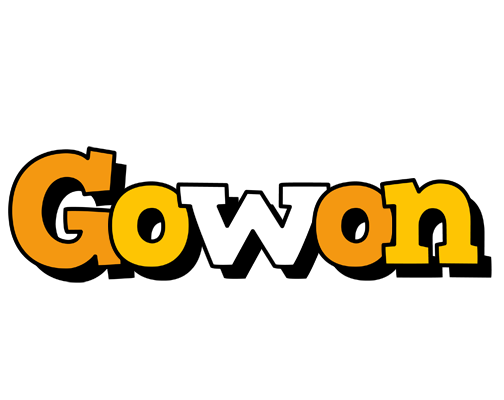Gowon cartoon logo