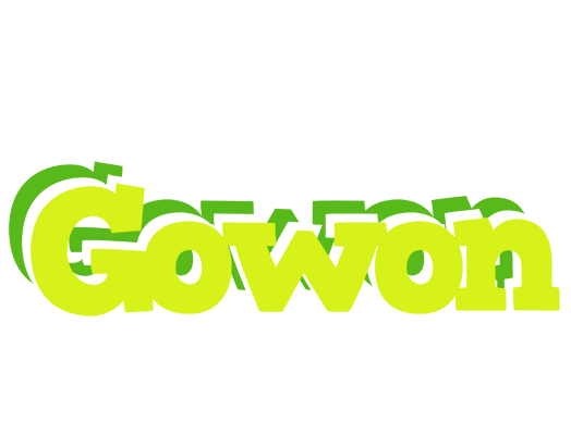 Gowon citrus logo