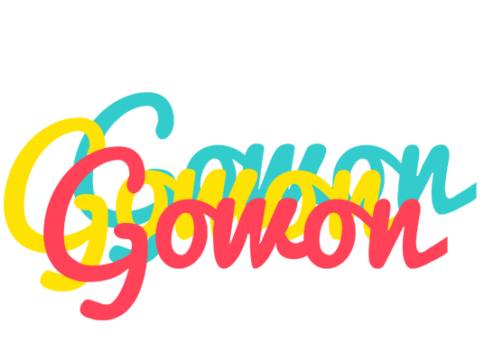 Gowon disco logo