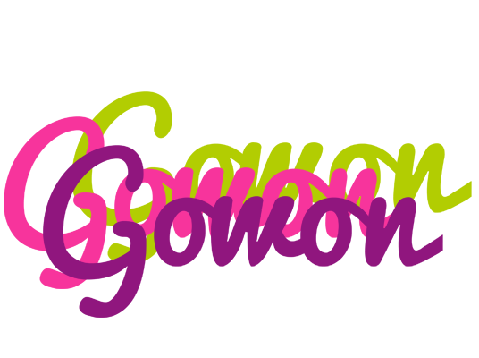 Gowon flowers logo