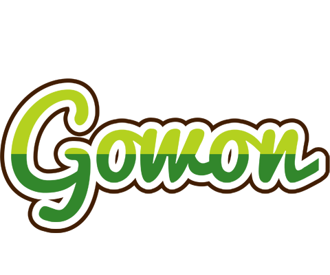 Gowon golfing logo
