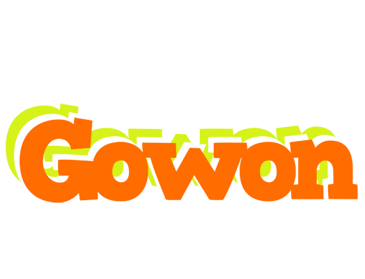 Gowon healthy logo