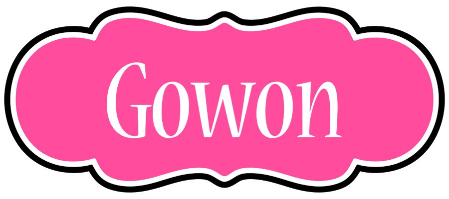 Gowon invitation logo