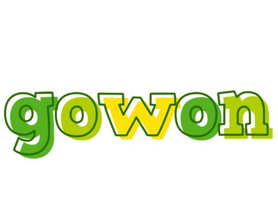 Gowon juice logo
