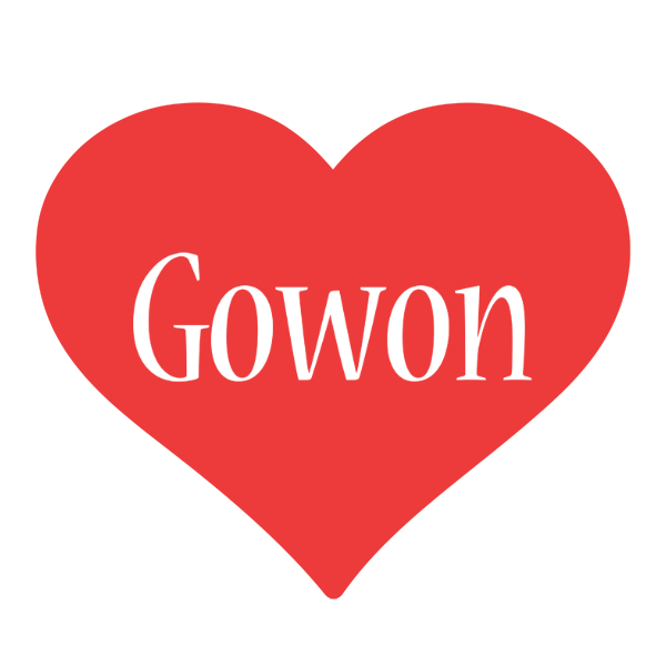 Gowon love logo