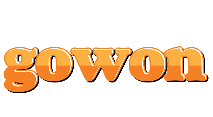 Gowon orange logo