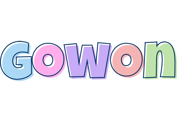 Gowon pastel logo