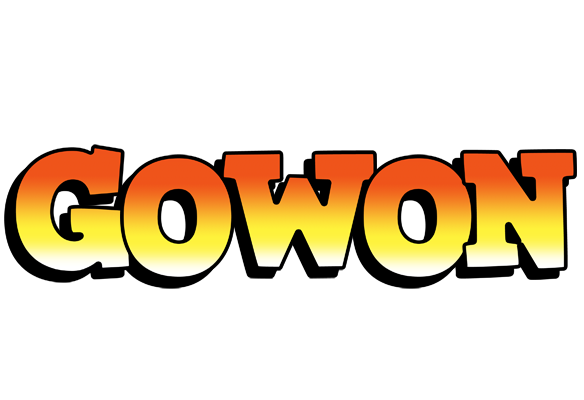 Gowon sunset logo