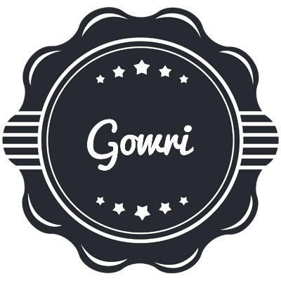 Gowri badge logo