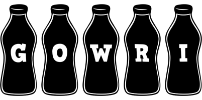 Gowri bottle logo