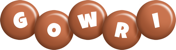 Gowri candy-brown logo