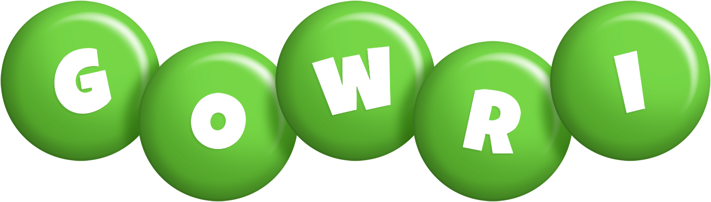Gowri candy-green logo