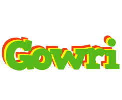 Gowri crocodile logo