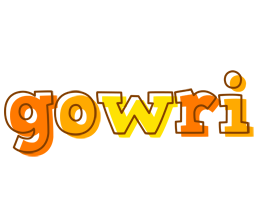 Gowri desert logo